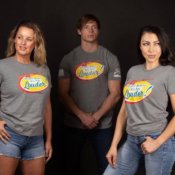 Grunt Style 2023 October Club Can't Believe It's Not Louder Men Club T-Shirt - Picture 2 of 4